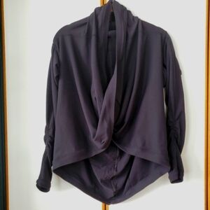 Ivivva Lululemon Iconic Wrap Top Black S